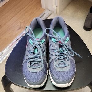 Women's Grey Nike Athletic Shoes
